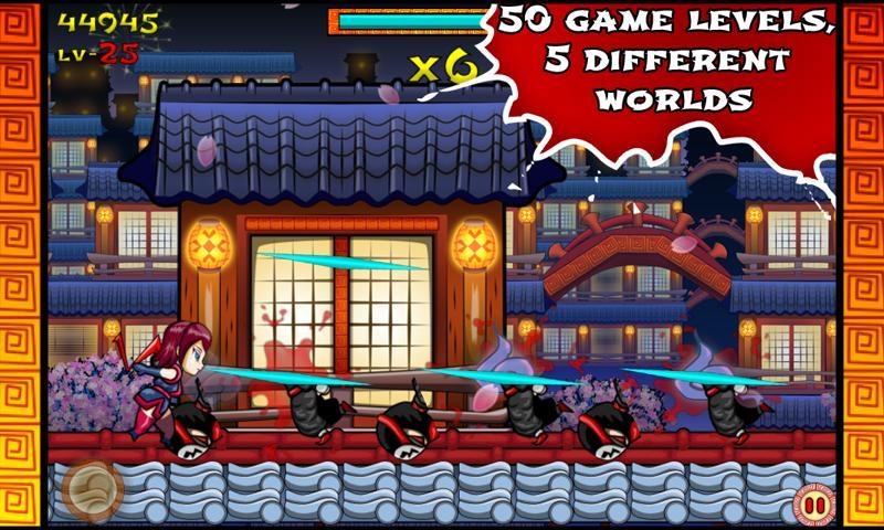 Ninja Slash! Runner screenshot game