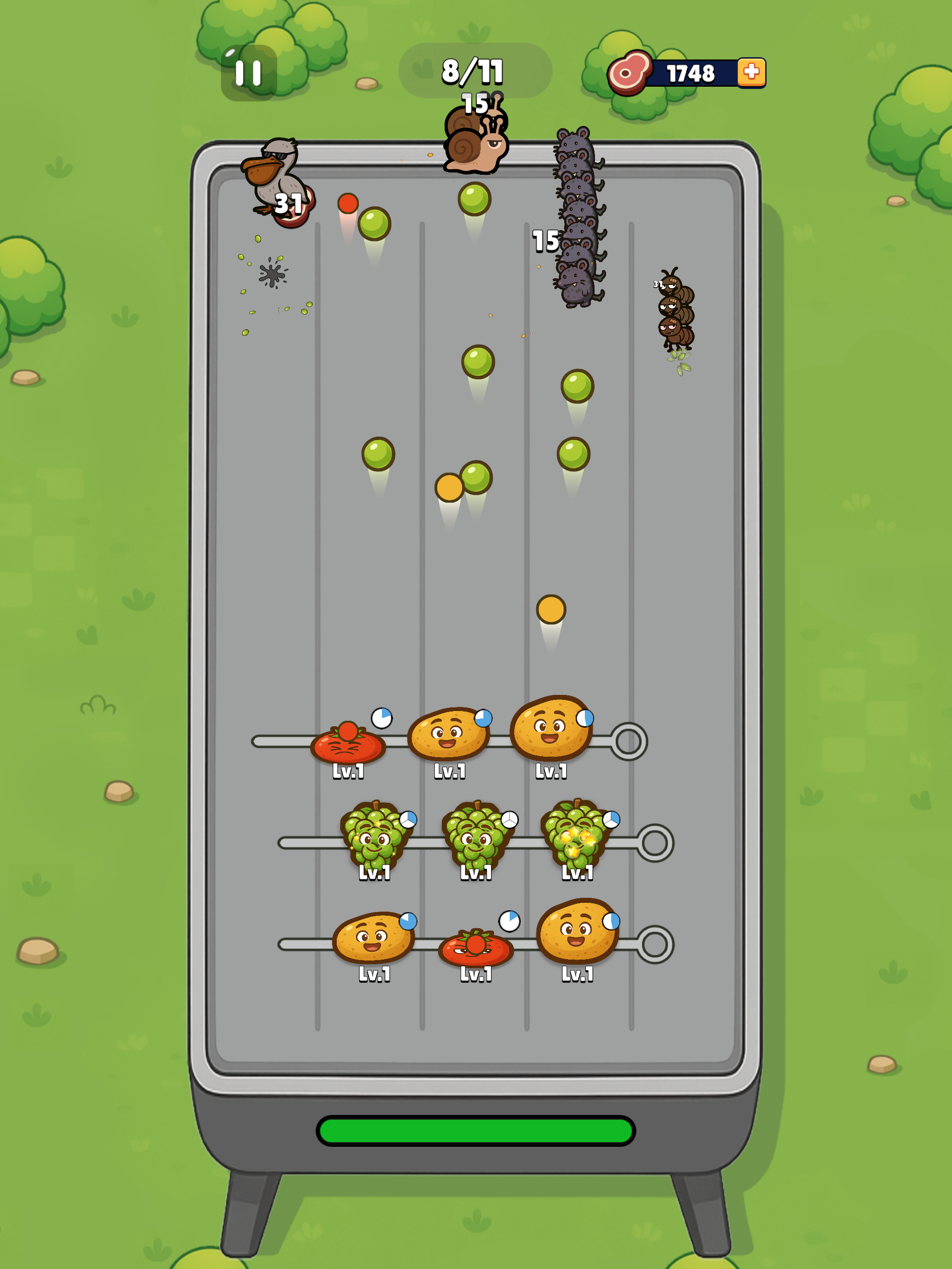 BBQ Brawl Game Screenshot