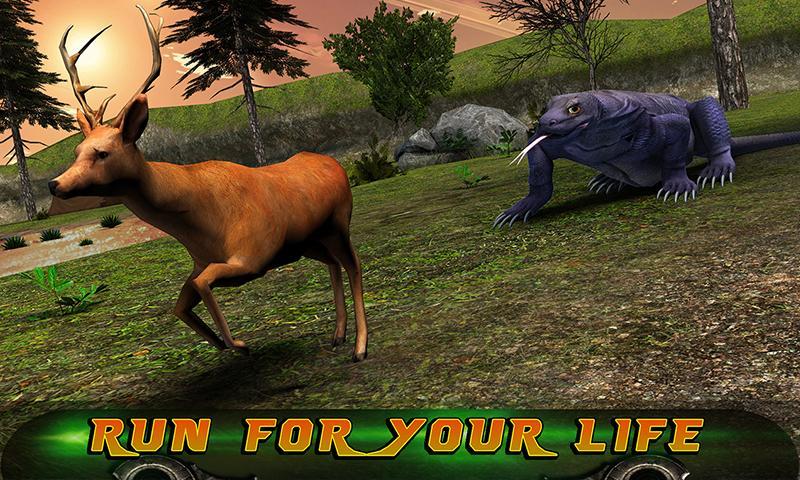 Komodo Dragon Rampage 2016 ゲームのスクリーンショット