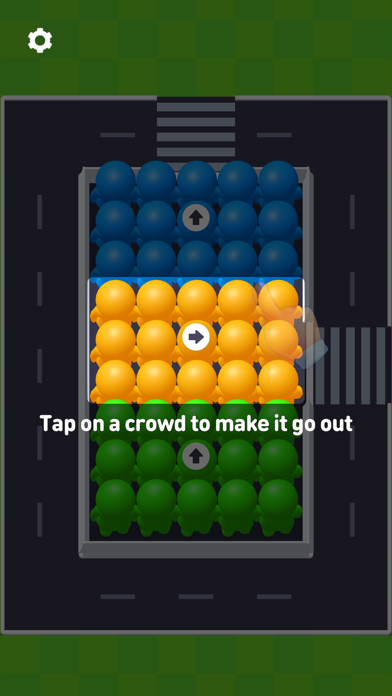 Crowd Escape Puzzle Game Screenshot