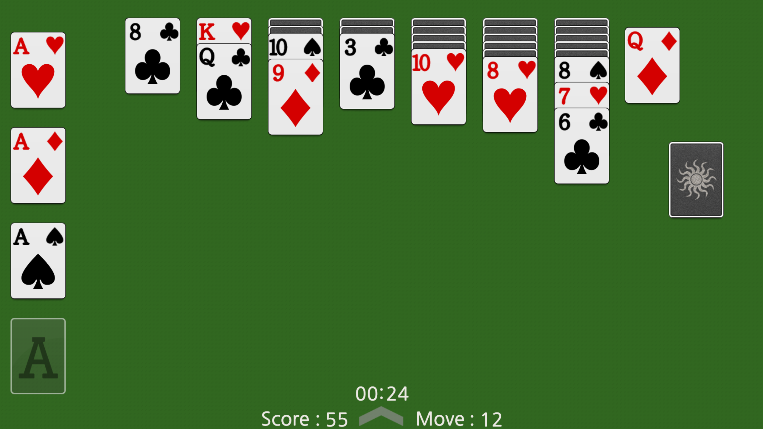 Dr. Solitaire Game Screenshot