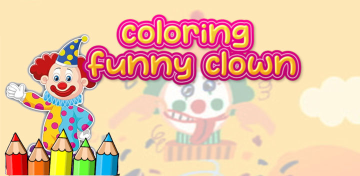 coloring funny clown Game Screenshot