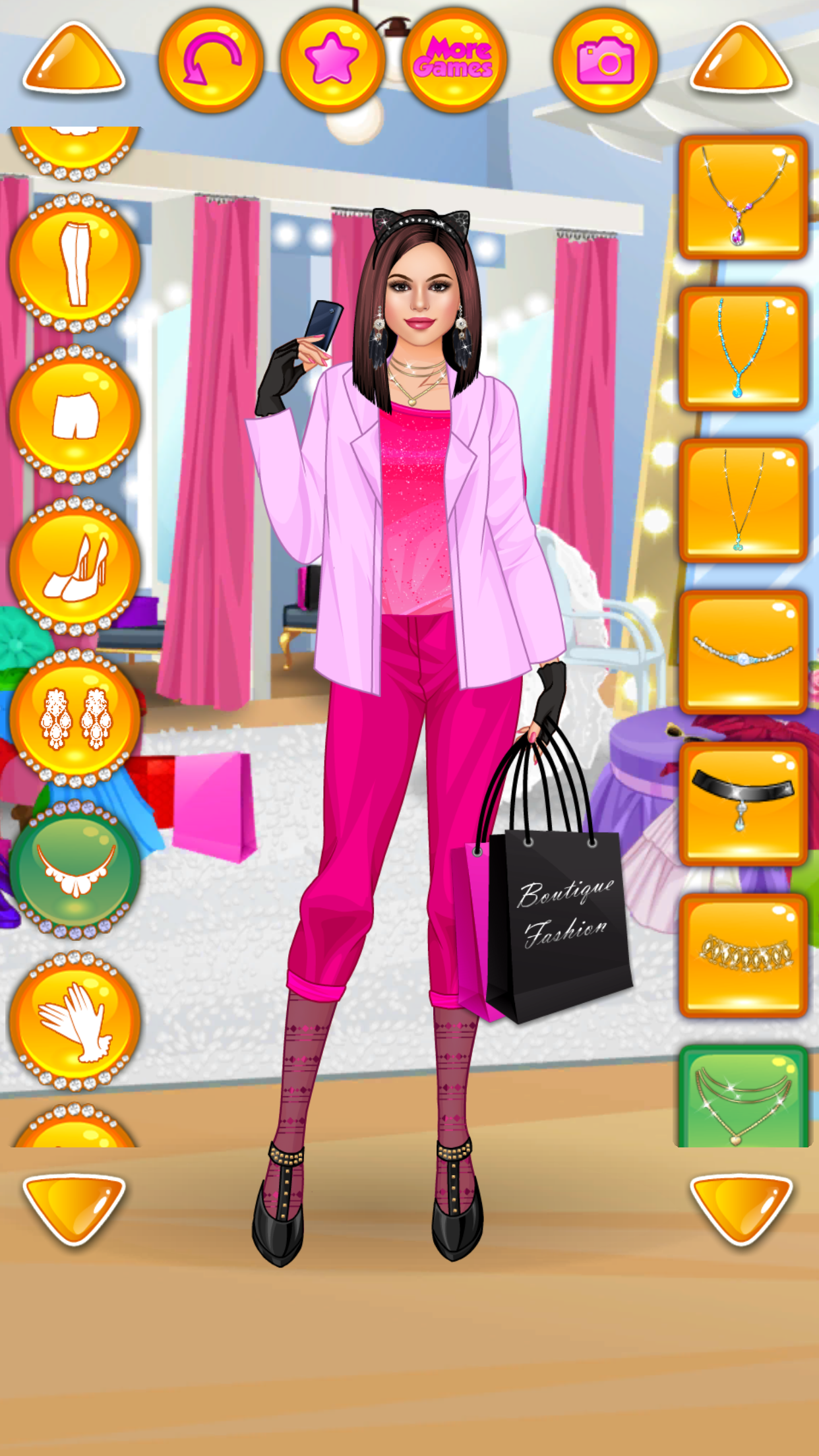 Rich Girl Shopping: Girl Games Game Screenshot