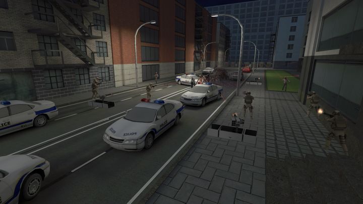 Zombie Combat Simulator Game Screenshot