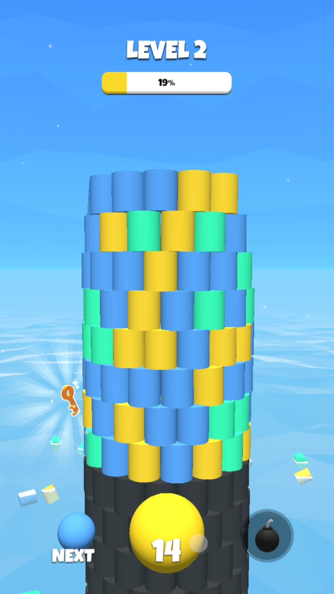 Cuplikan Layar Game Tower Color