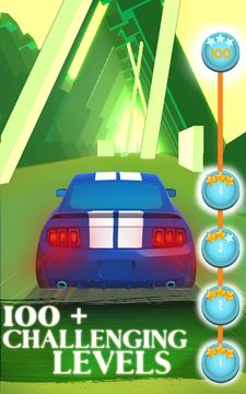 DodgeFall Racing Game Screenshot