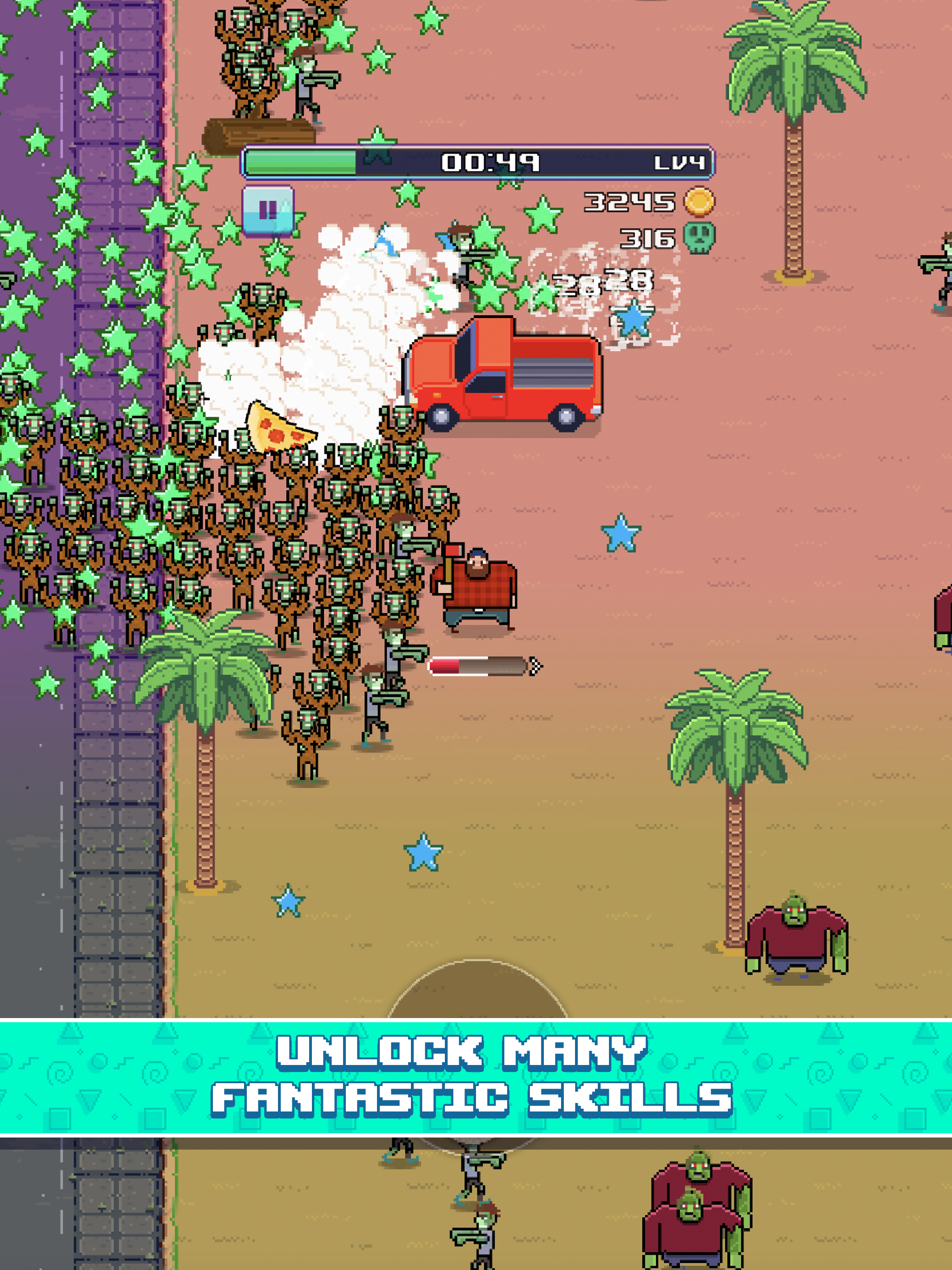 Timberman Survival Game Screenshot