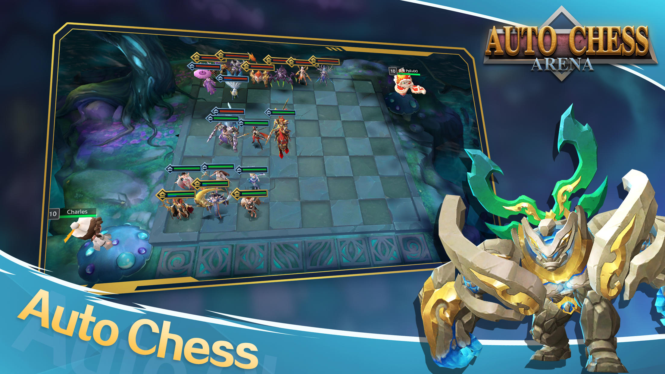 Screenshot of Auto-Chess Arena