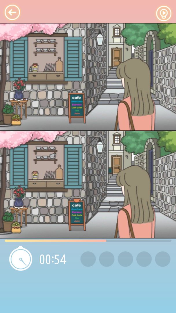 Screenshot of Find the differences - A Cat House