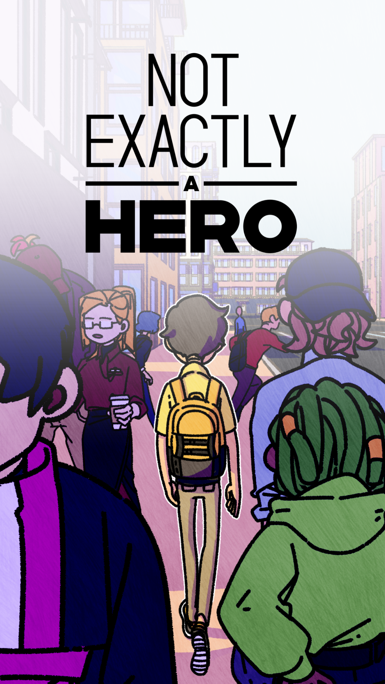 Not Exactly A Hero: Story Game Game Screenshot