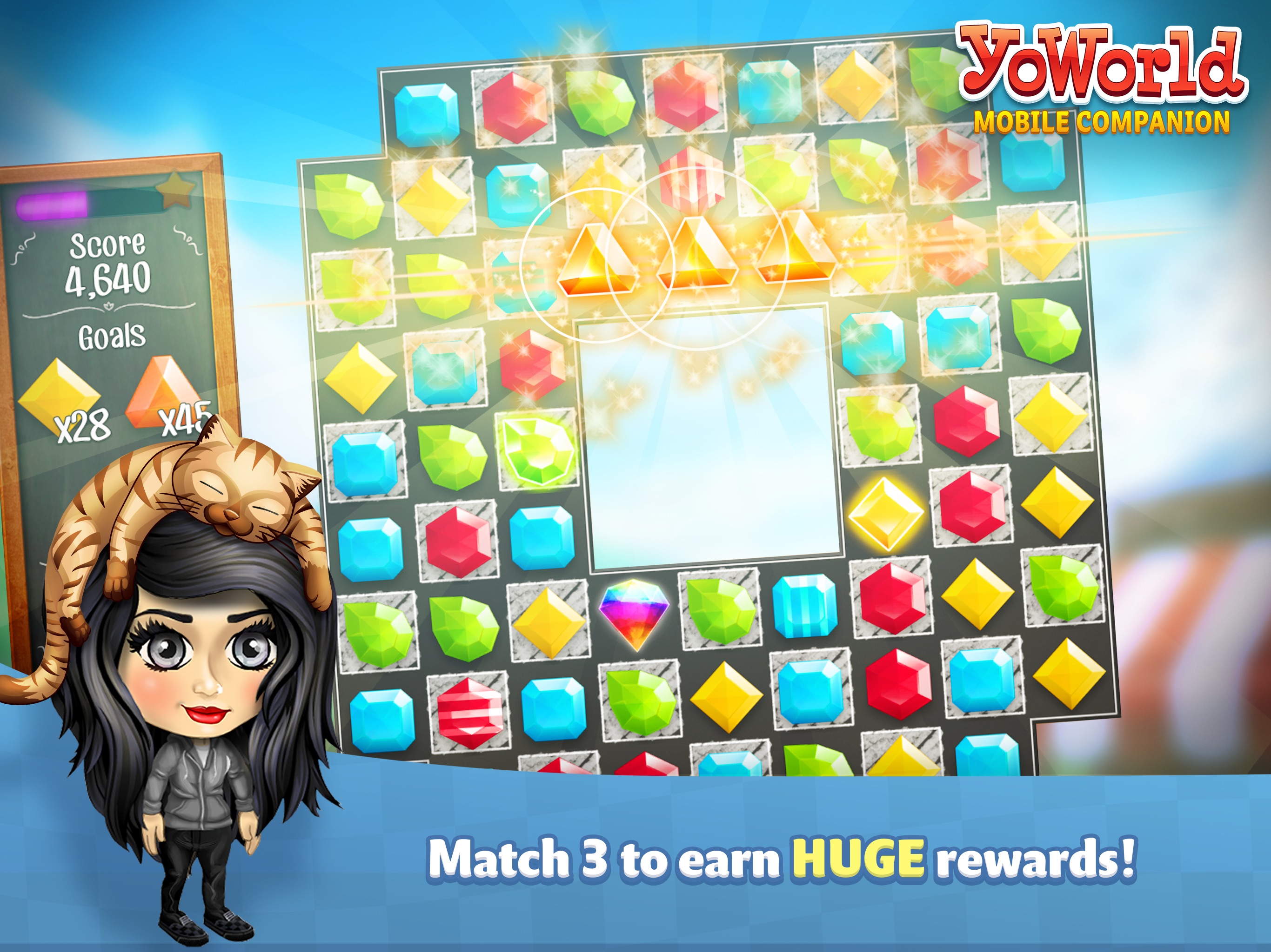 YoWorld Mobile Companion App Game Screenshot
