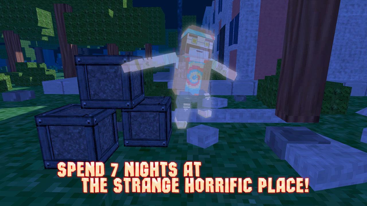 5 Nights at Cube Pizzeria City Game Screenshot