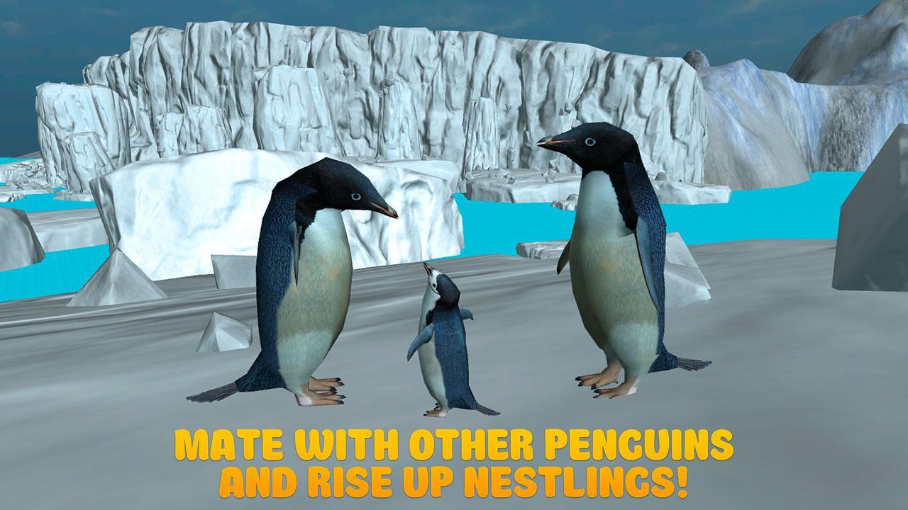 Arctic Penguin Simulator 3D Game Screenshot
