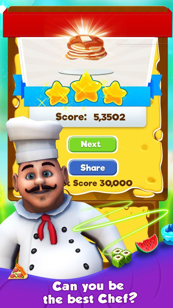 Скриншот игры Chef Story: Free Match 3 Games