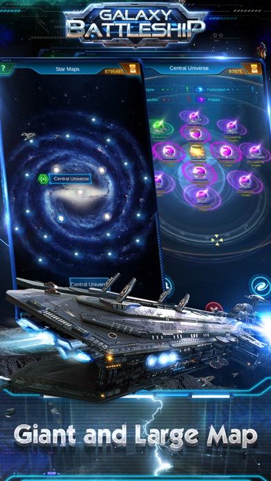 Galaxy Battleship: Conquer Game Screenshot