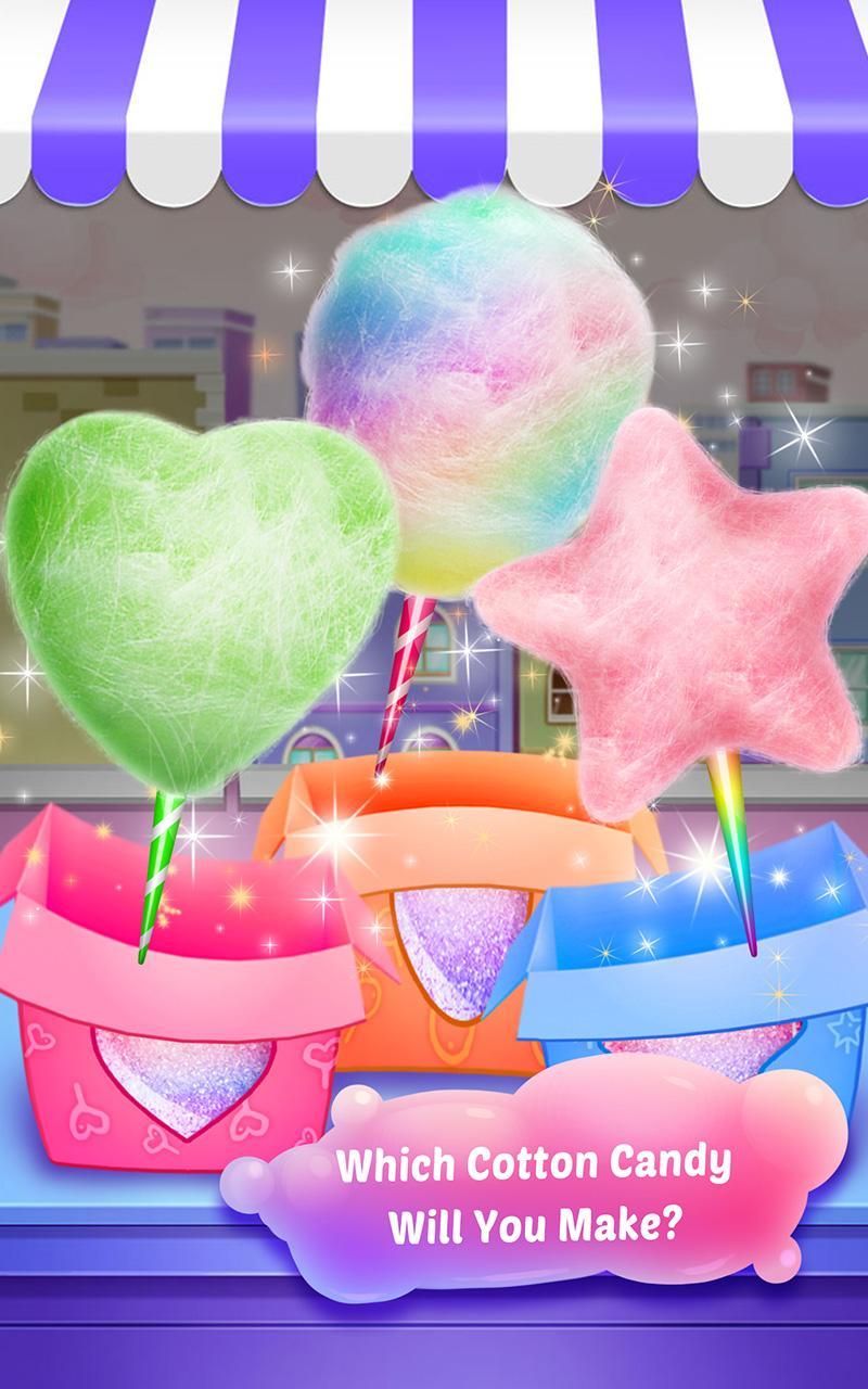 Sweet Cotton Candy Maker ゲームのスクリーンショット