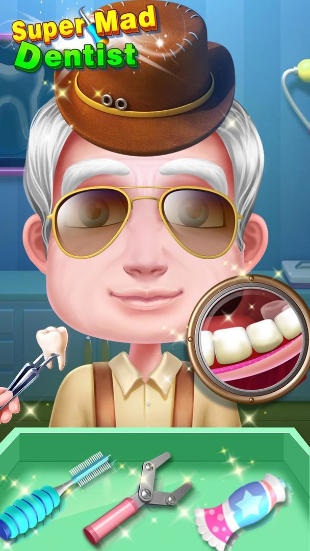 超级疯狂牙医 - 模拟牙医游戏 screenshot game