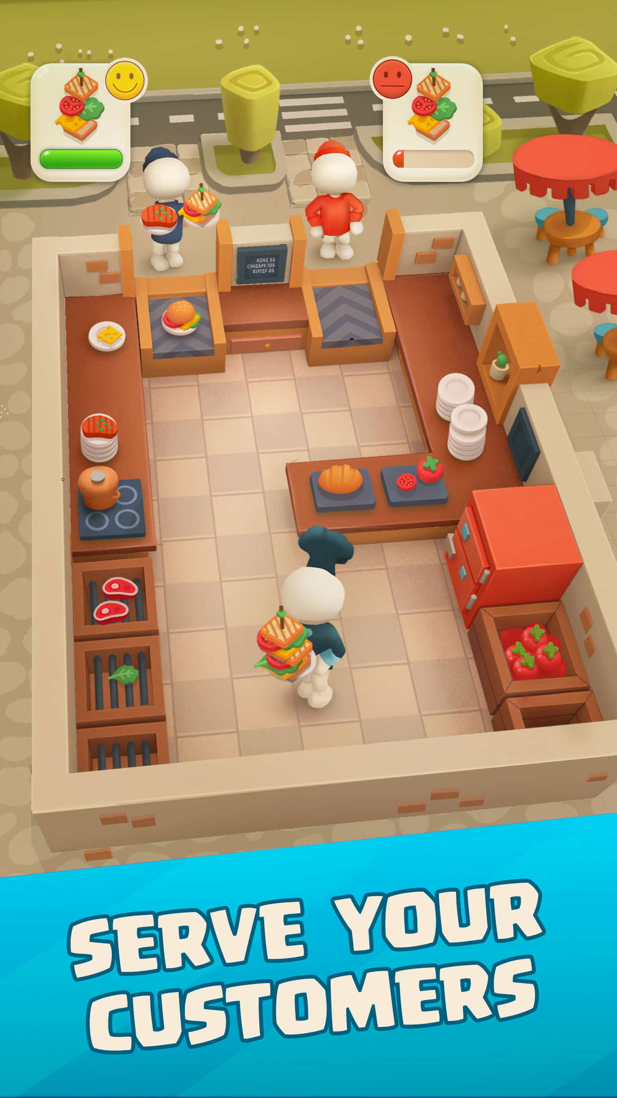 Screenshot of Crazy Kitchen: Food Cooking