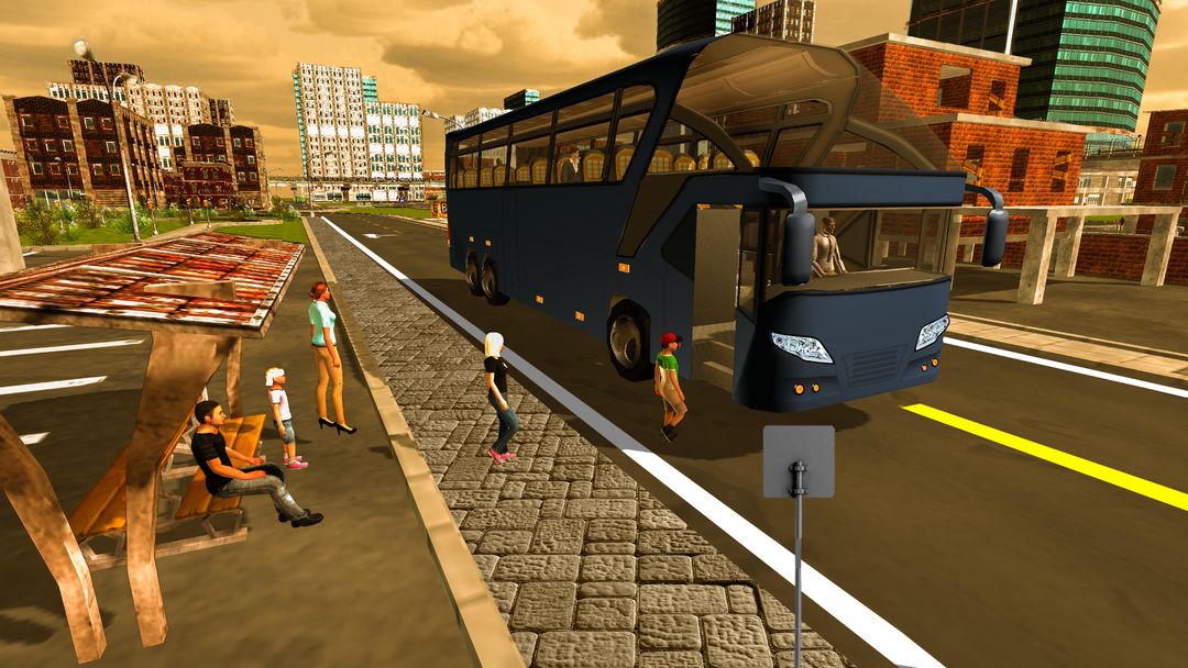 Screenshot of Bus Games - City Bus Simulator