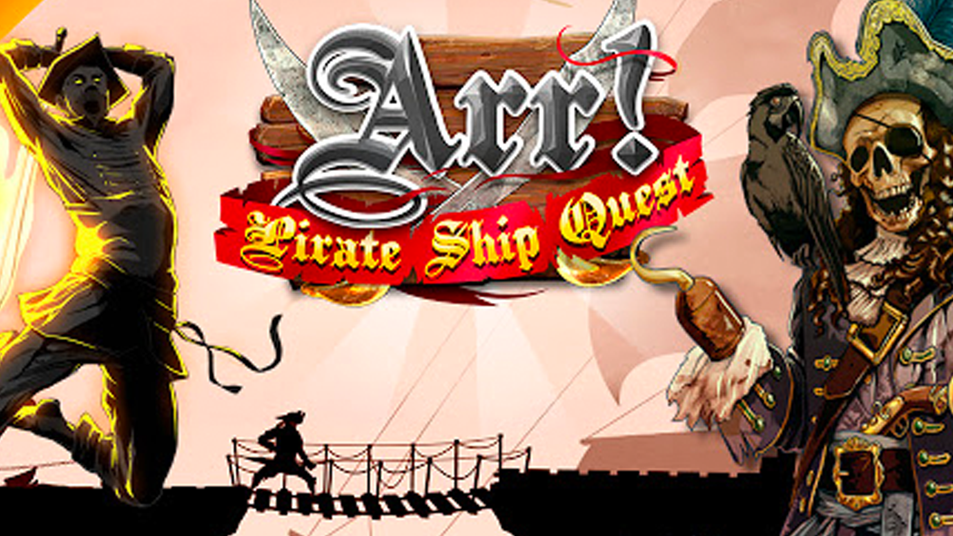 Banner of Arrr! Pirate Arcade Platformer 