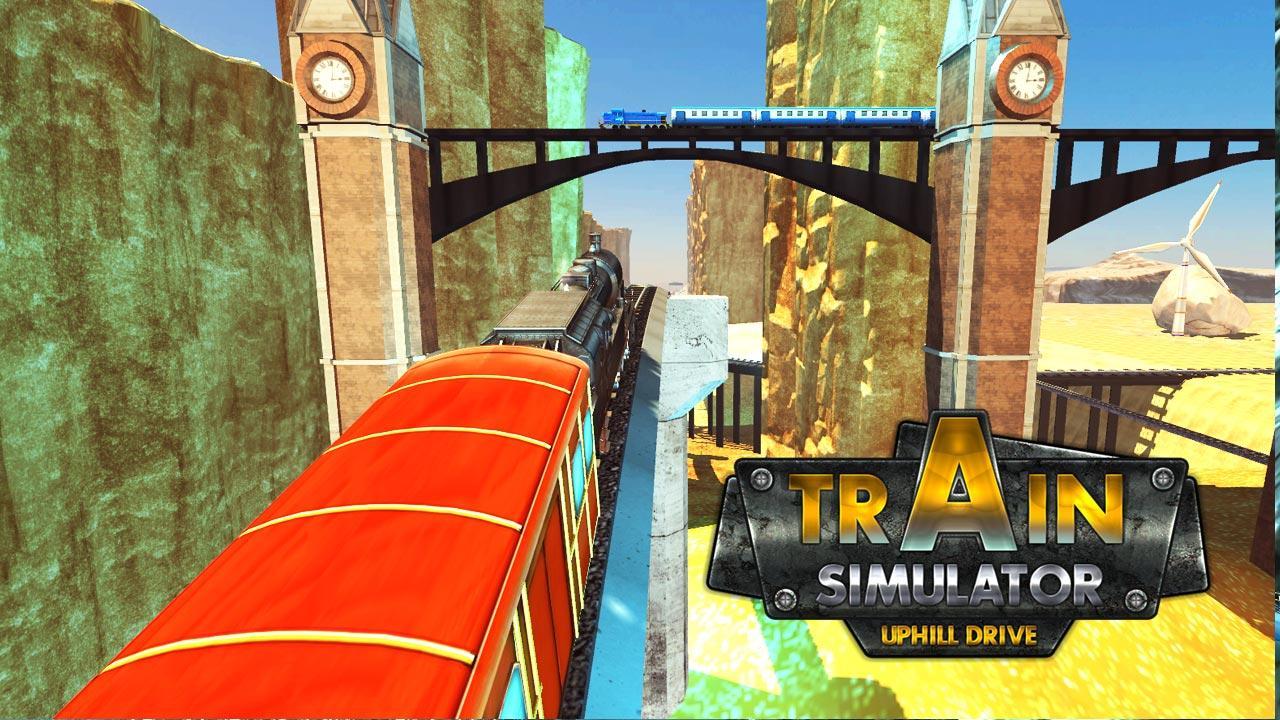 Train Simulator Uphill Drive Game Screenshot