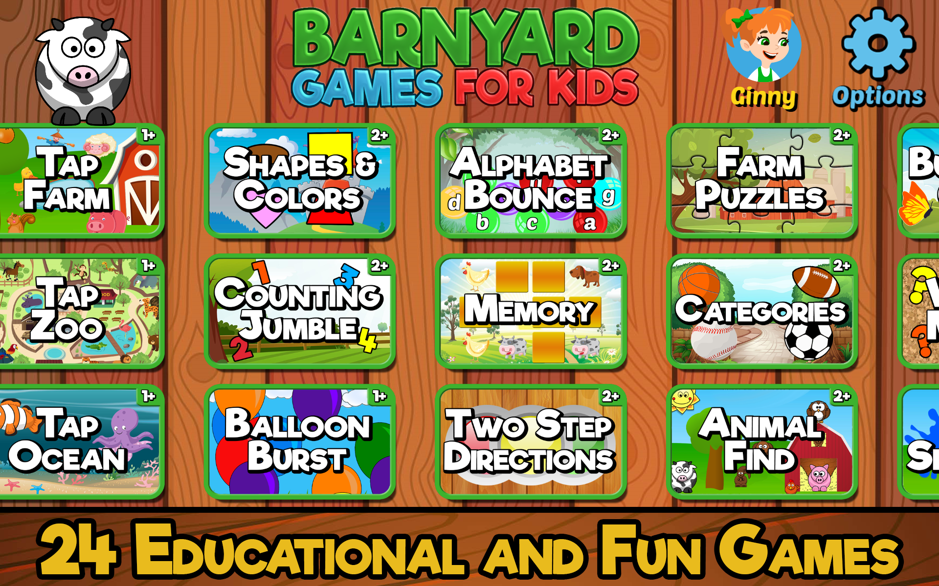 Barnyard Games For Kids (SE) Game Screenshot