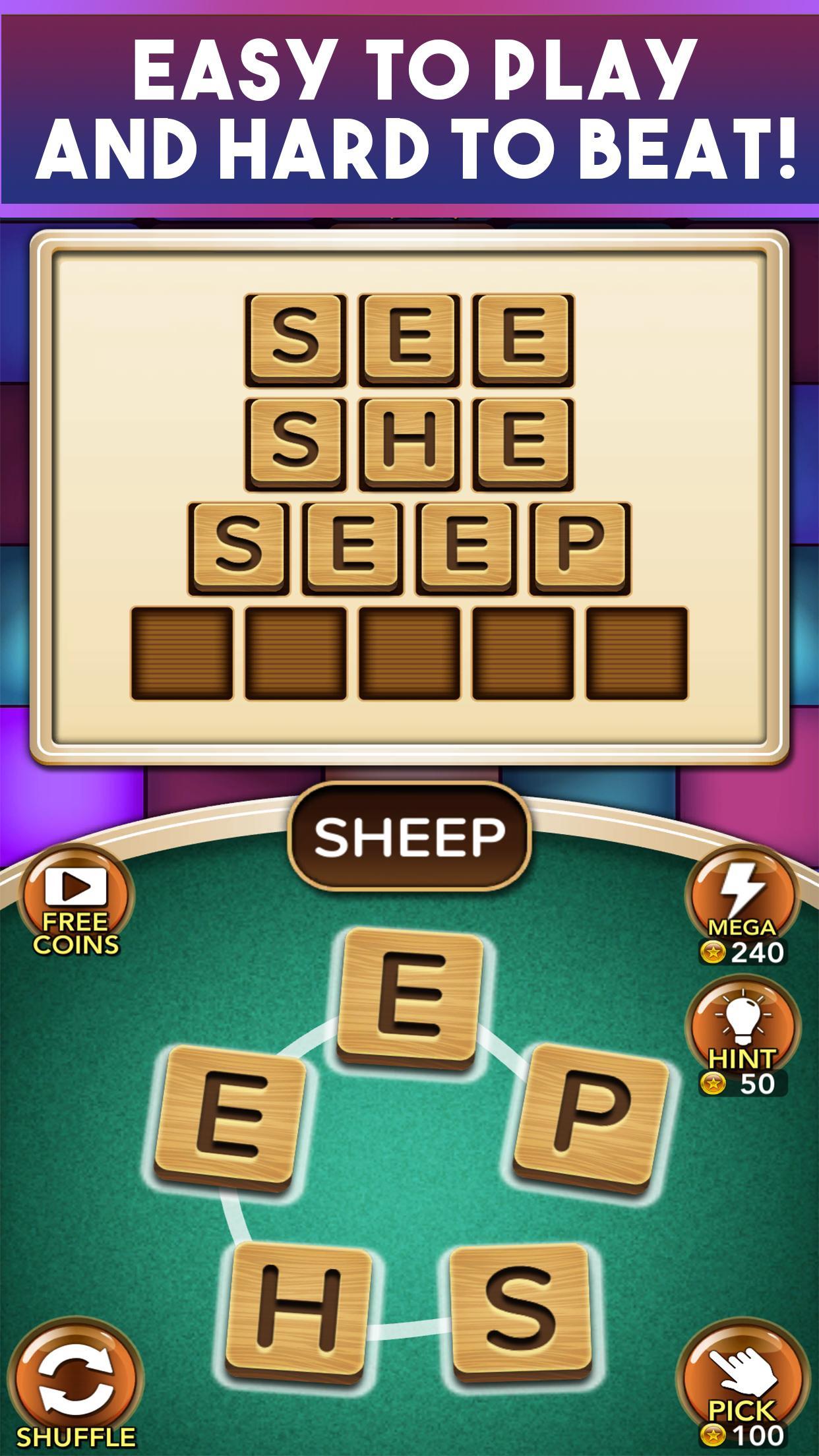 Word Disco - Free Word Games Game Screenshot