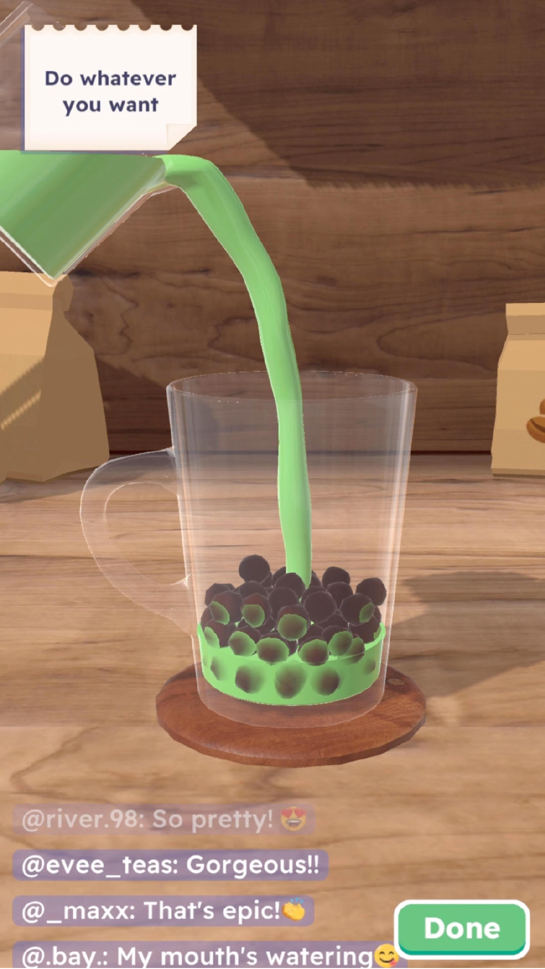 Perfect Coffee 3D Game Screenshot