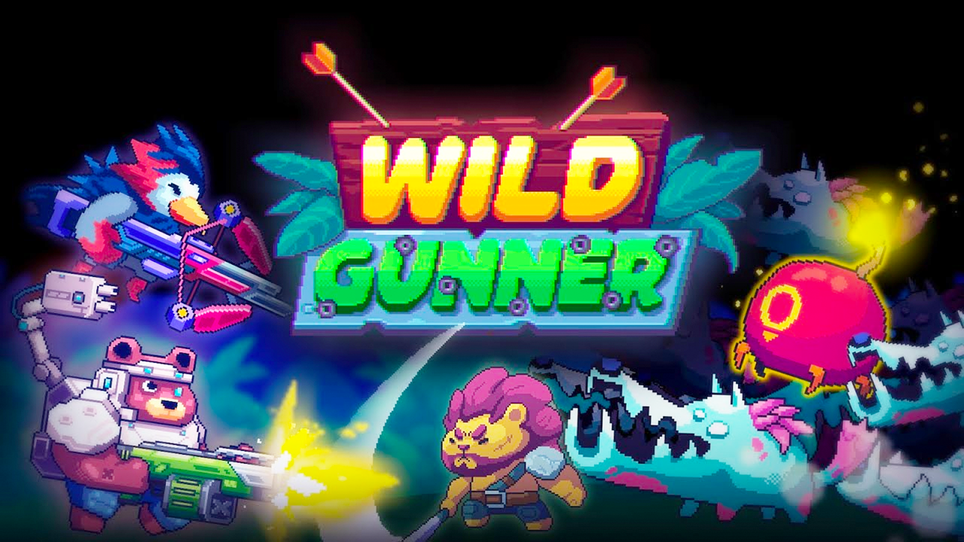 Banner of Wild Gunner - Rogue Adventure 