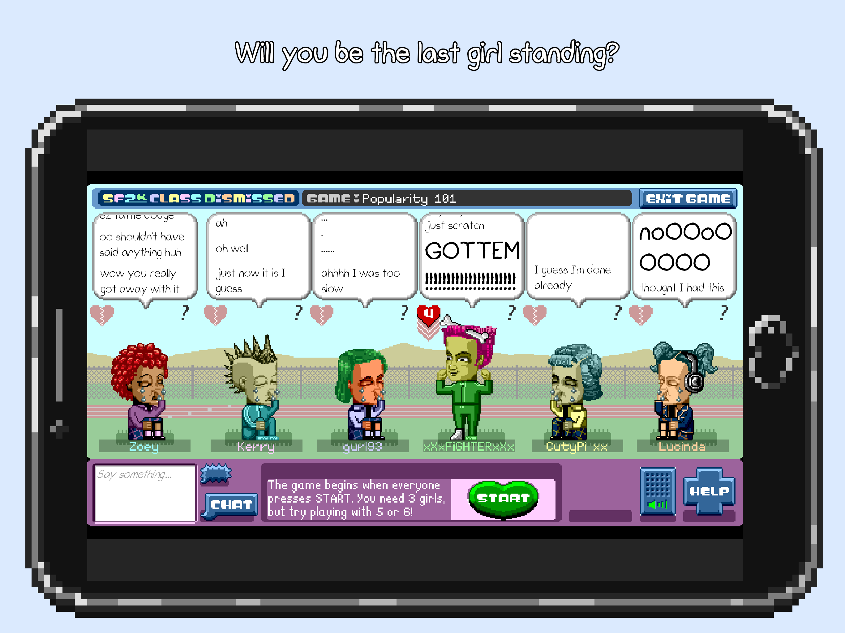 Screenshot of SF2K: Class Dismissed