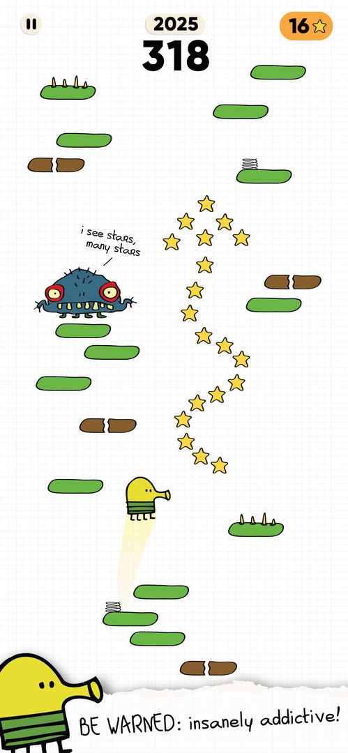 Doodle Jump 2 screenshot game