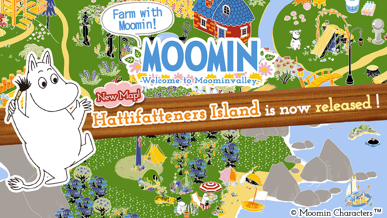 Captura de Tela do Jogo MOOMIN Welcome to Moominvalley