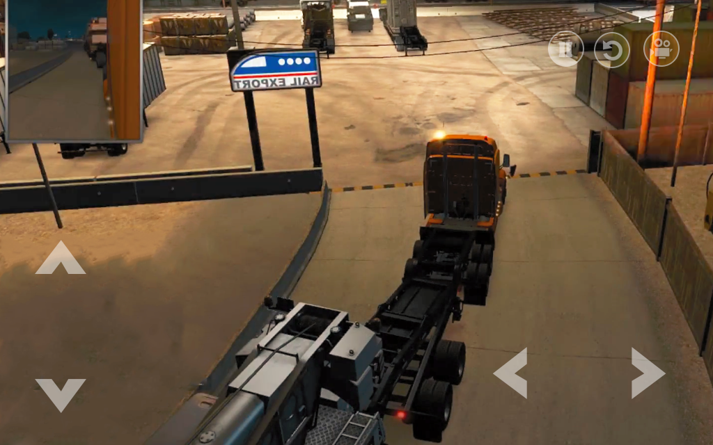 Highway Cargo : Truck Driving Goods Transport Game Game Screenshot