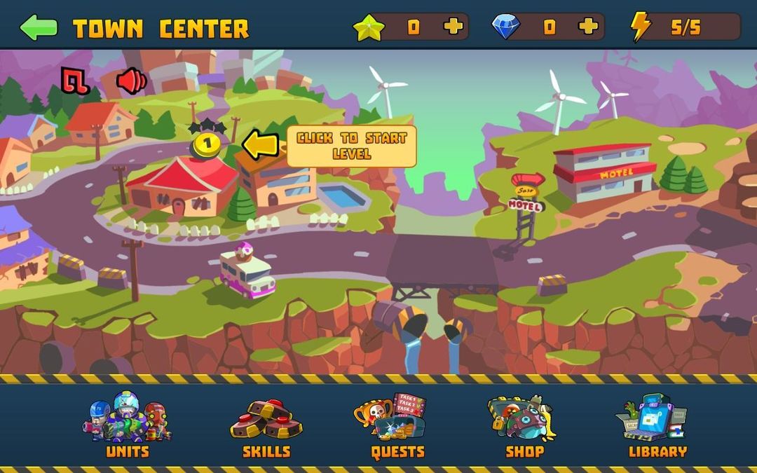 Zombie War Survival: The Walking Dead Zombieland screenshot game