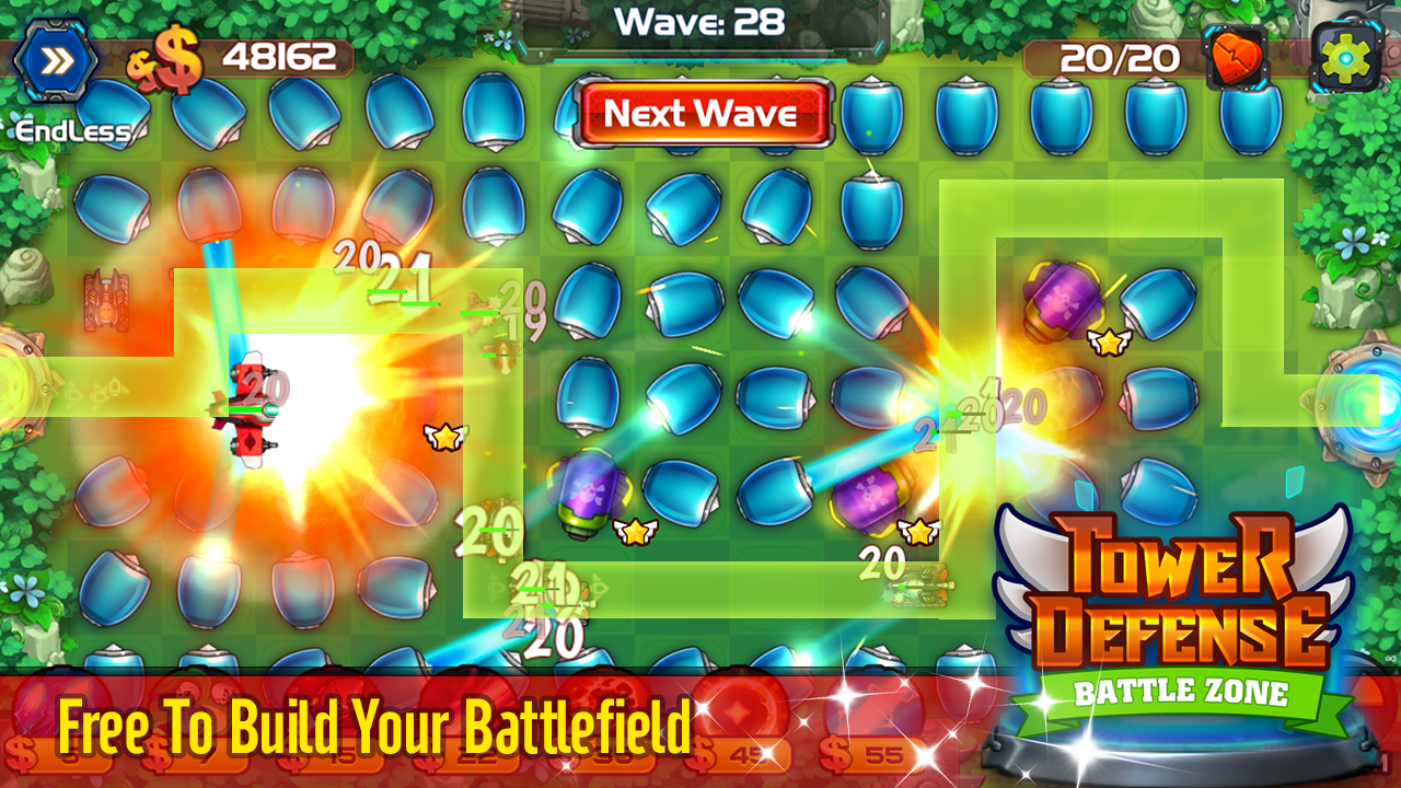 Tower Defense: Battle Zone(Unreleased) 게임 스크린샷