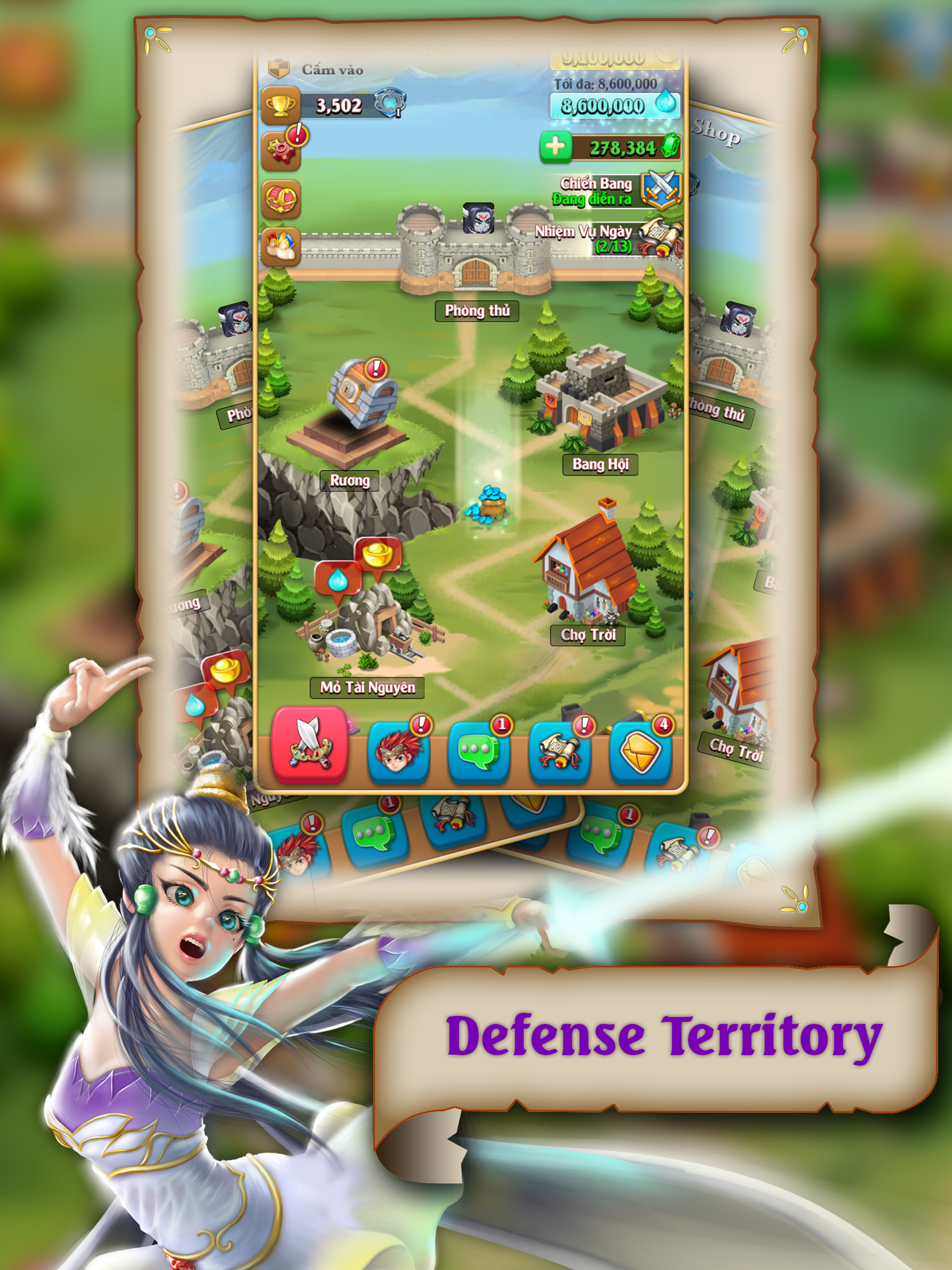 12 Lords Game Screenshot