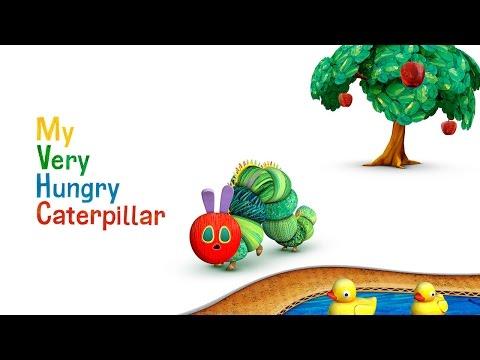 Screenshot of the video of Caterpillar Shapes and Colors