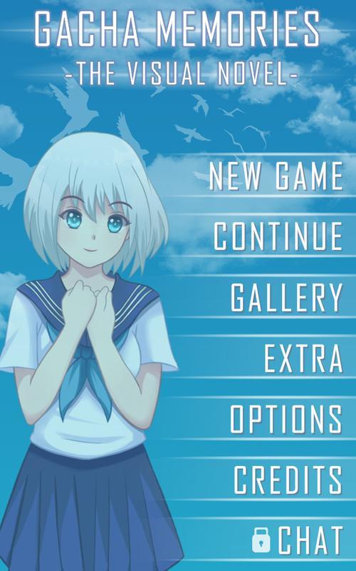 Gacha Memories - Anime Visual Novel 게임 스크린 샷