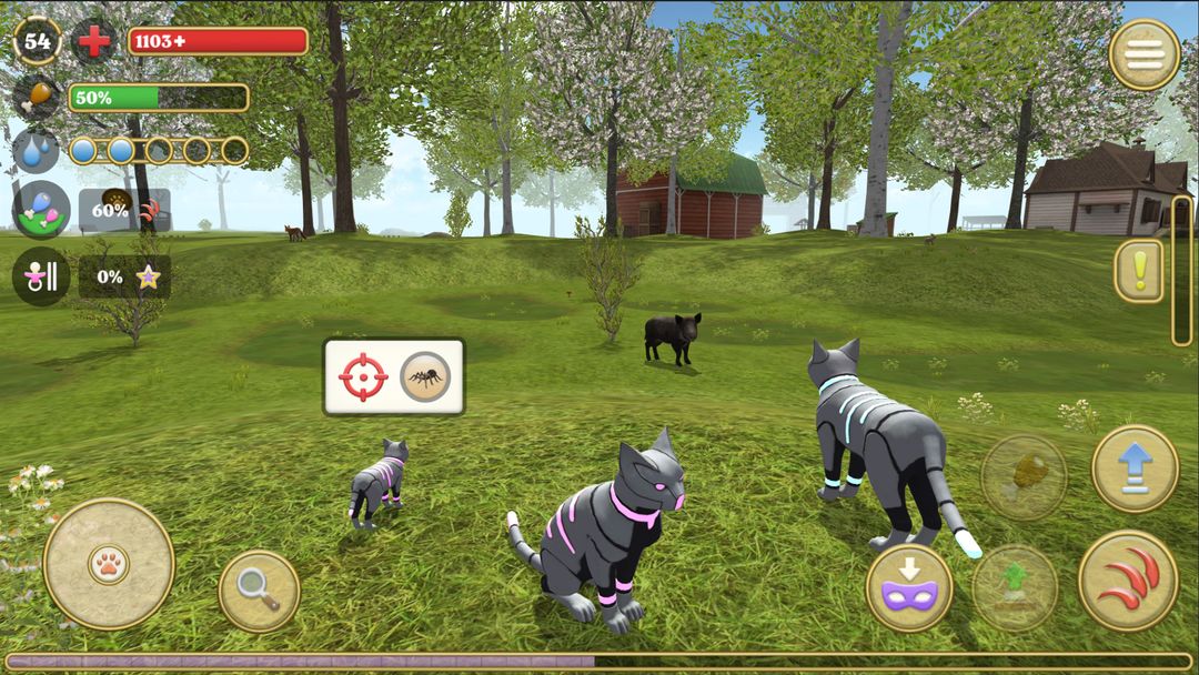 Cat Simulator : Kitties Family 게임 스크린 샷