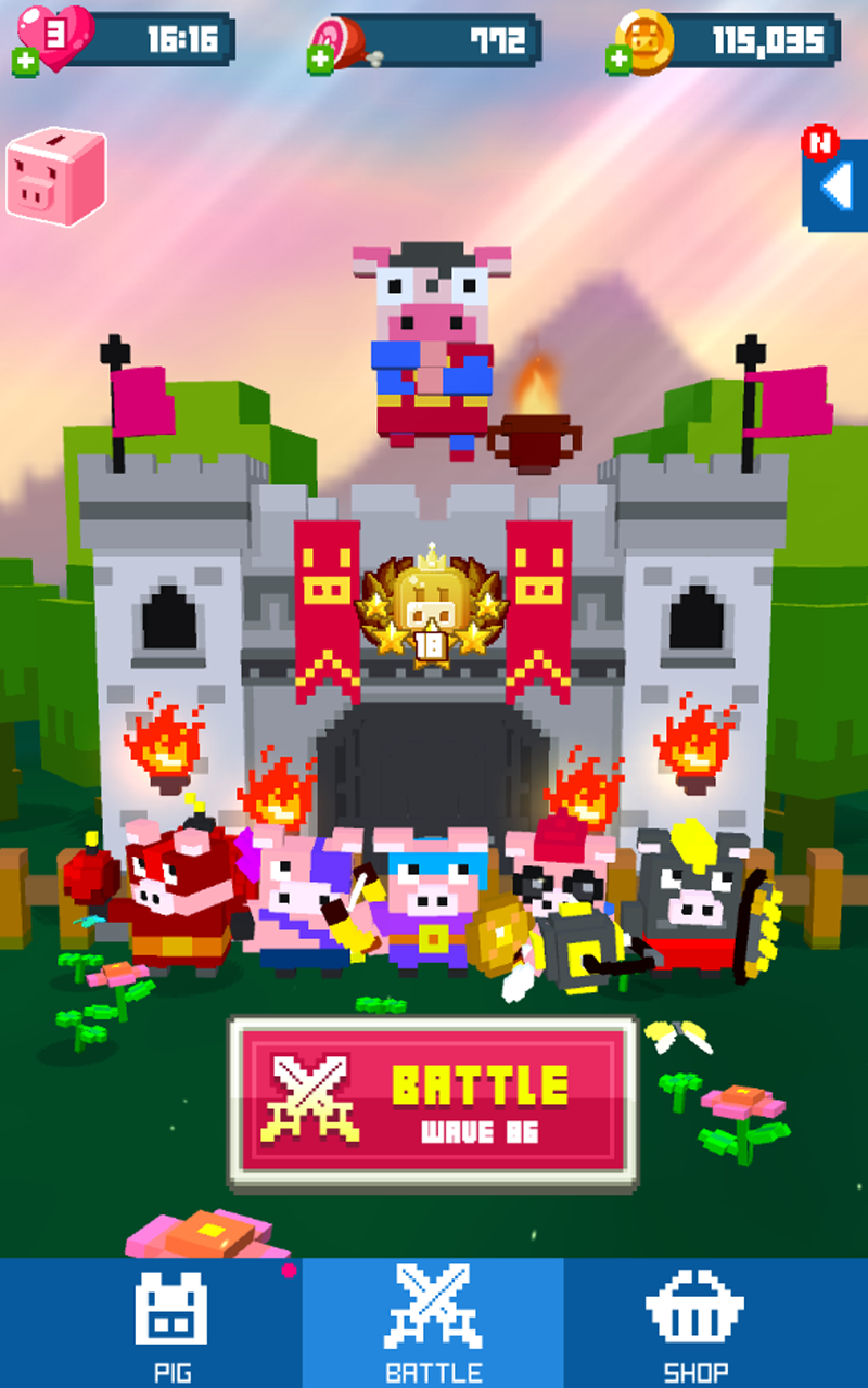 PigsvsWolves Game Screenshot