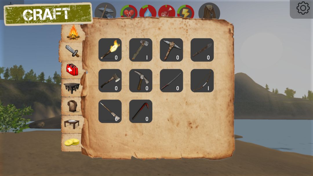 Outcast - Survival Island 3D ภาพหน้าจอเกม