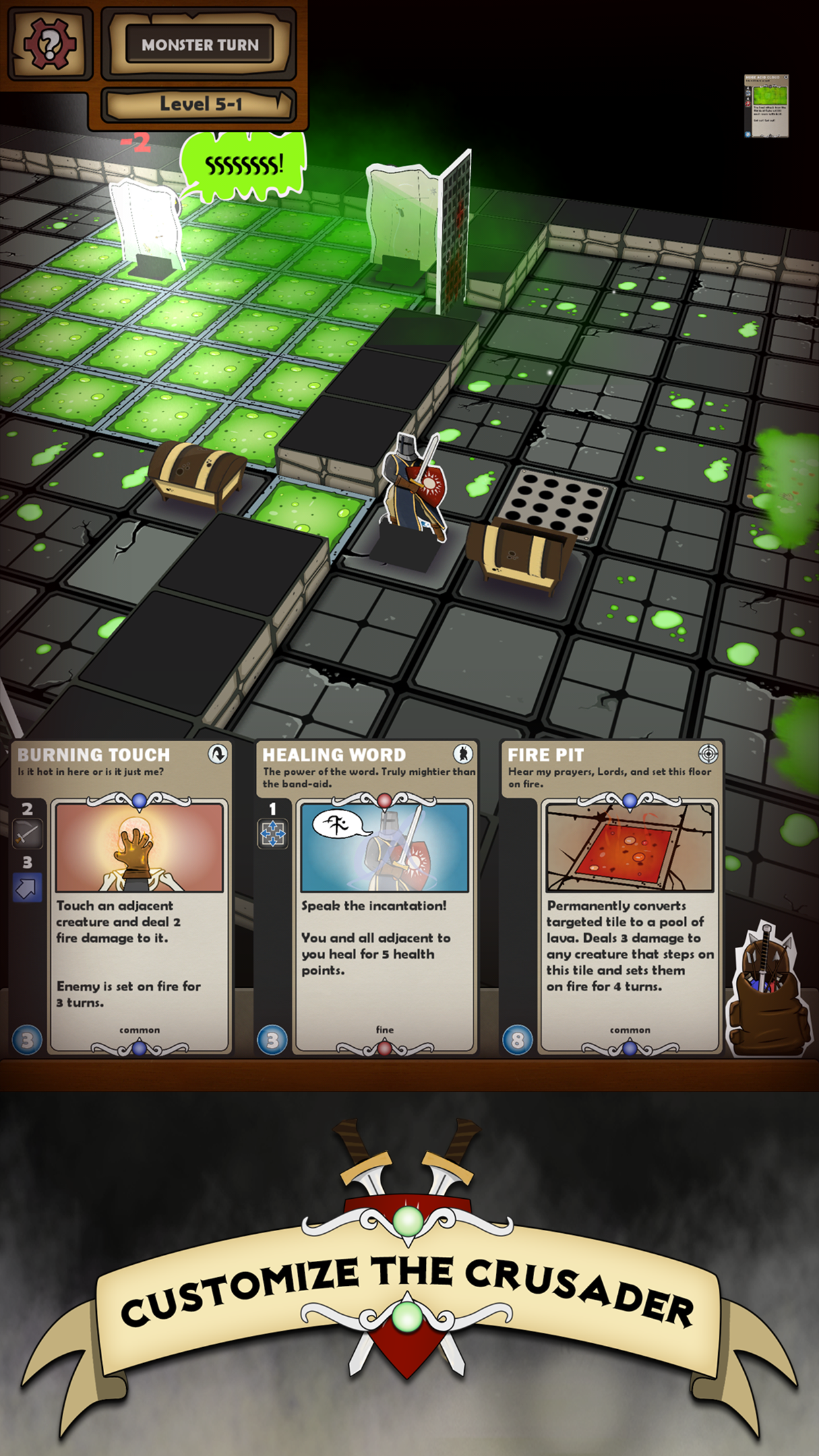 Скриншот игры Card Dungeon