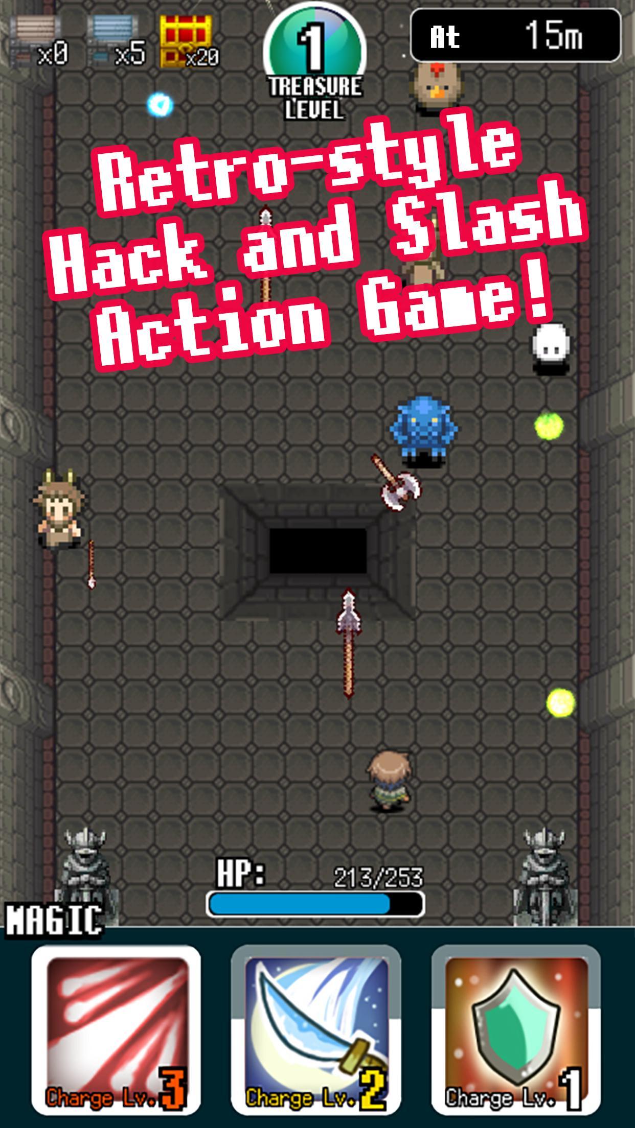 Screenshot 1 of Pixel Dungeon Hero 1.2.7