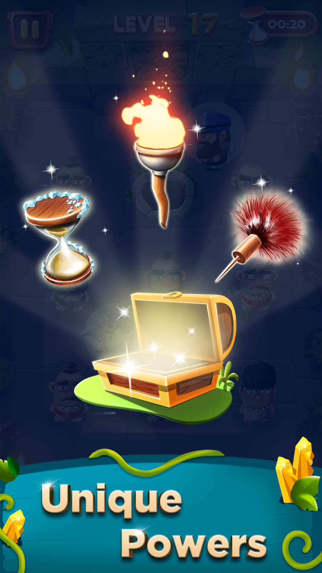 Guardians of Gold - Brain Game Game Screenshot