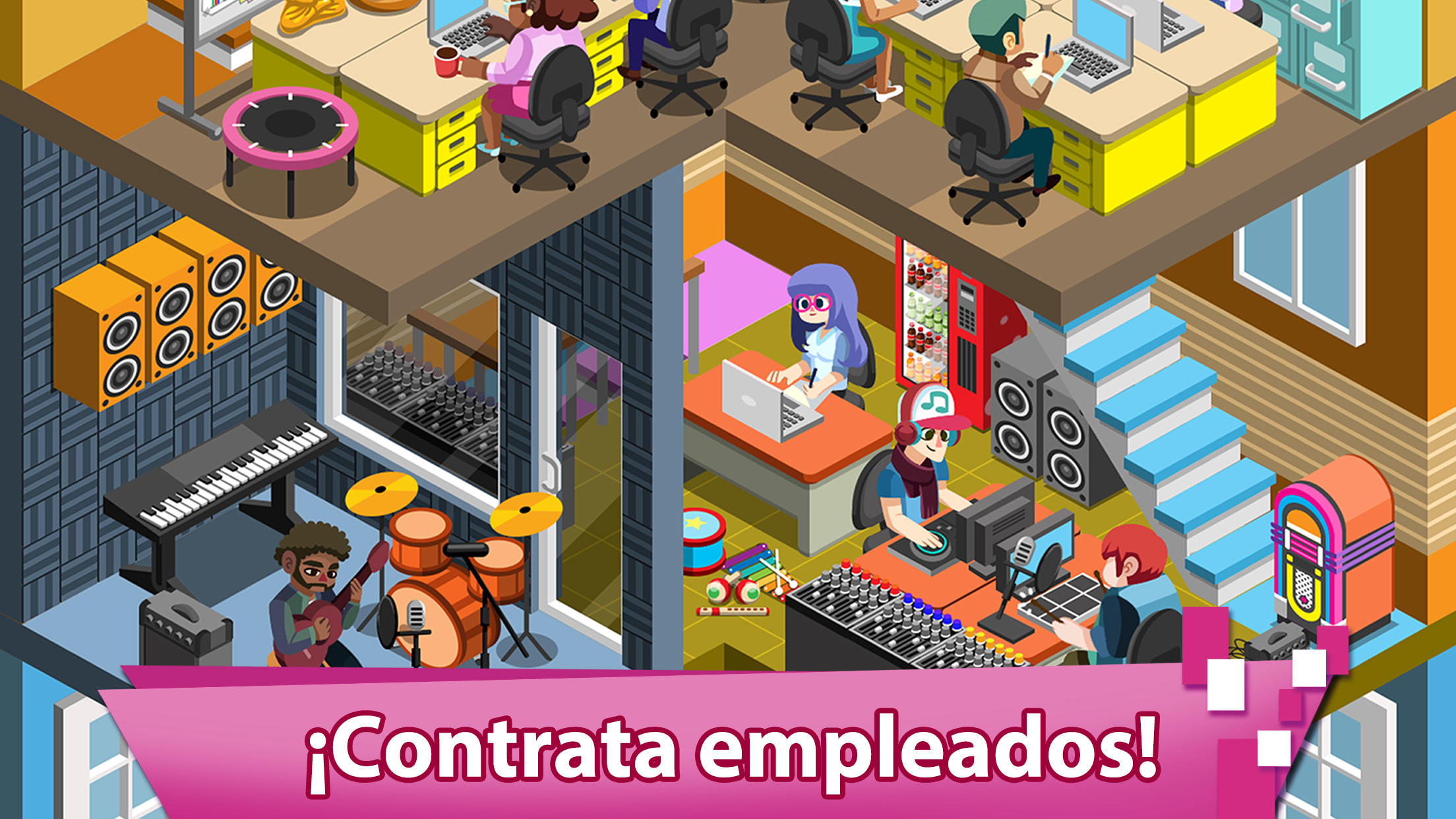 Captura de Pantalla del Juego Magnate videojuegos inactivos