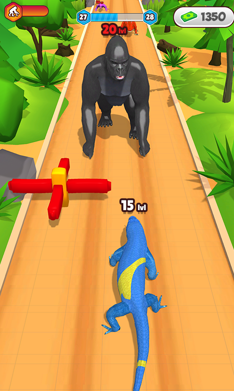 Human Evolution : Runner Game Game Screenshot