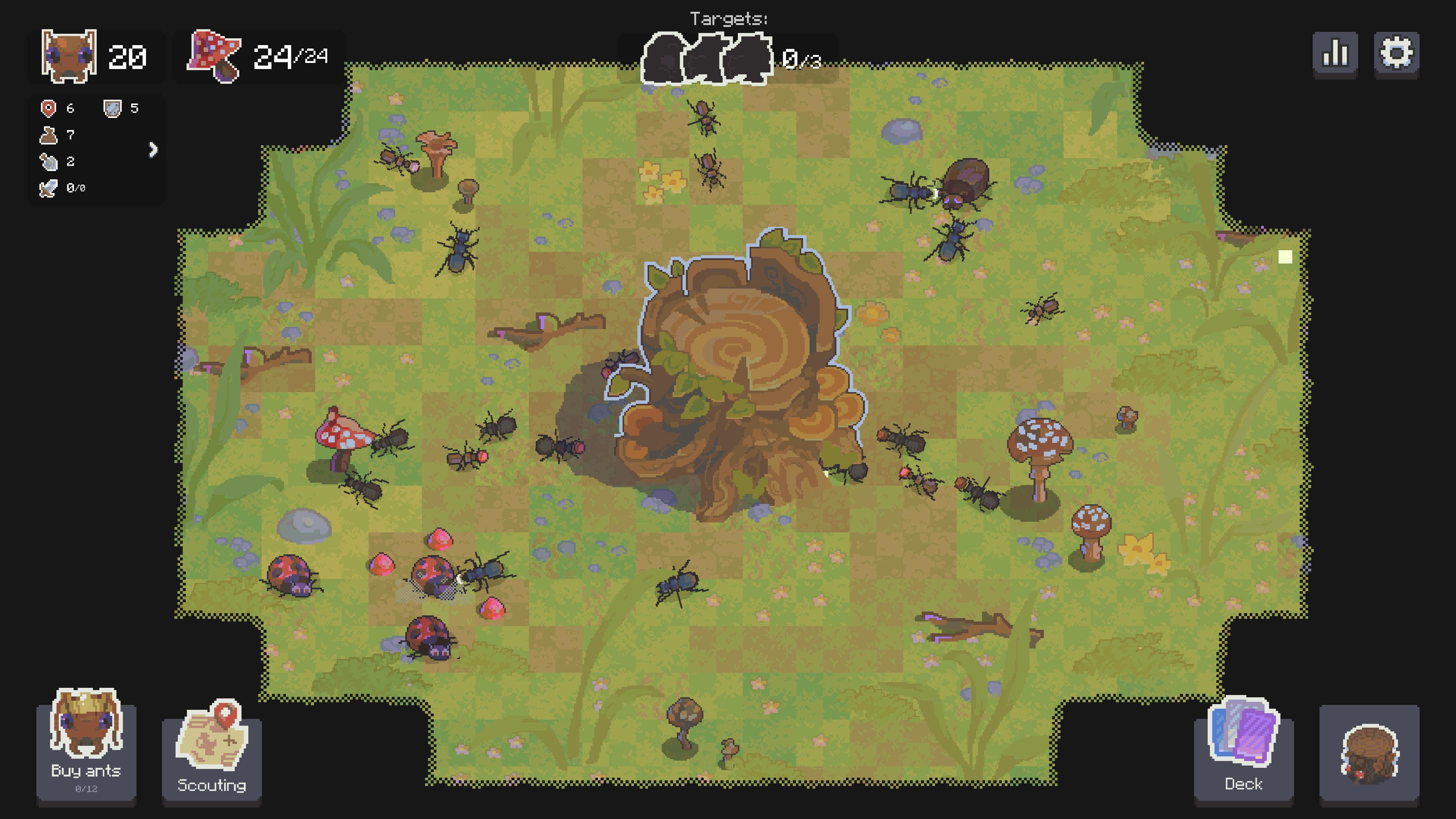 Ant Colony: Wild Forest Game Game Screenshot