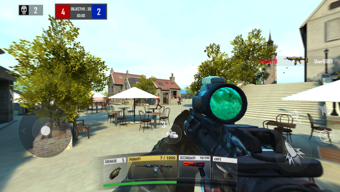 Screenshot of WarStrike FPS Gun Game