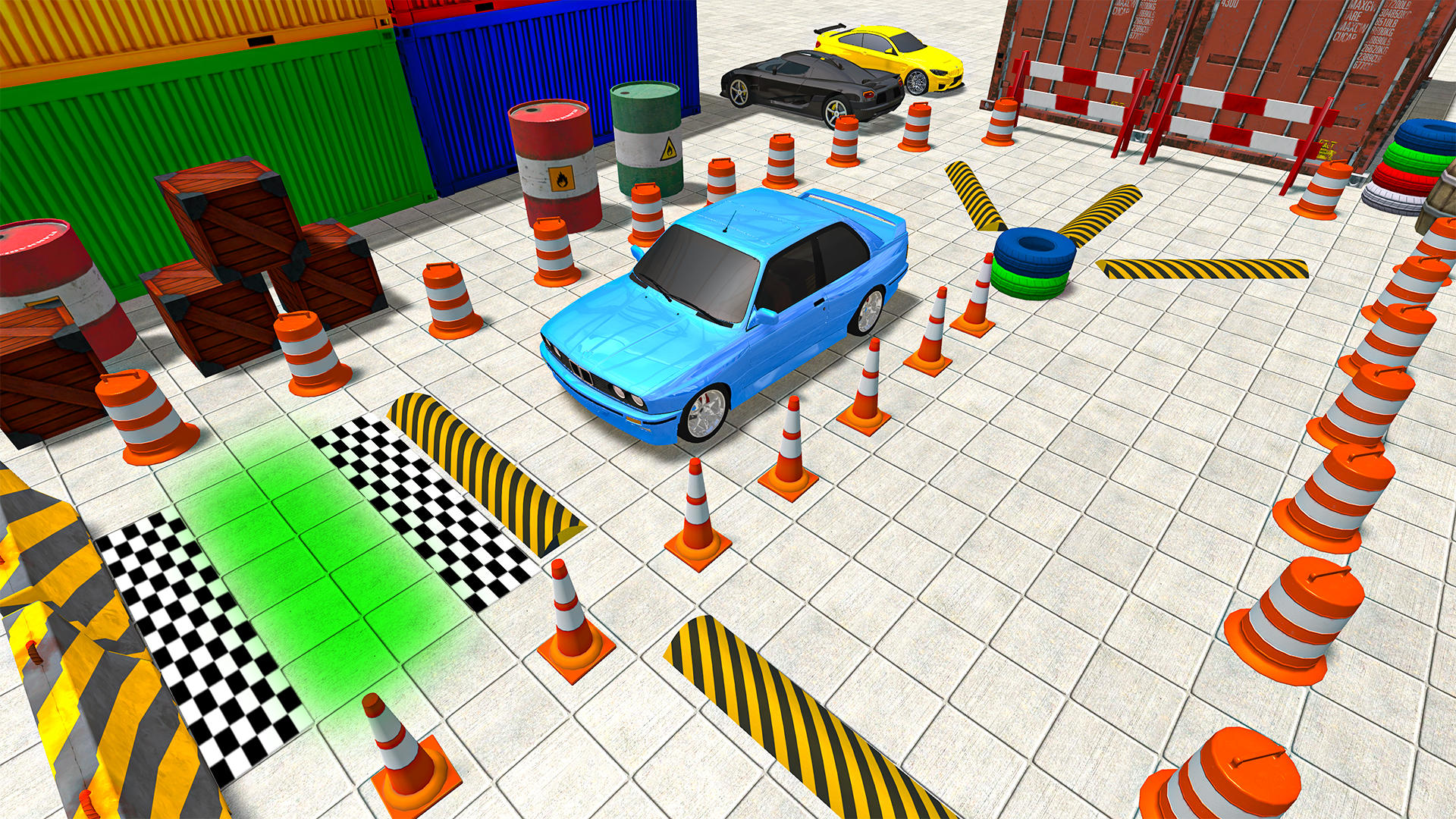 Modern Car Parking Simulator 게임 스크린샷