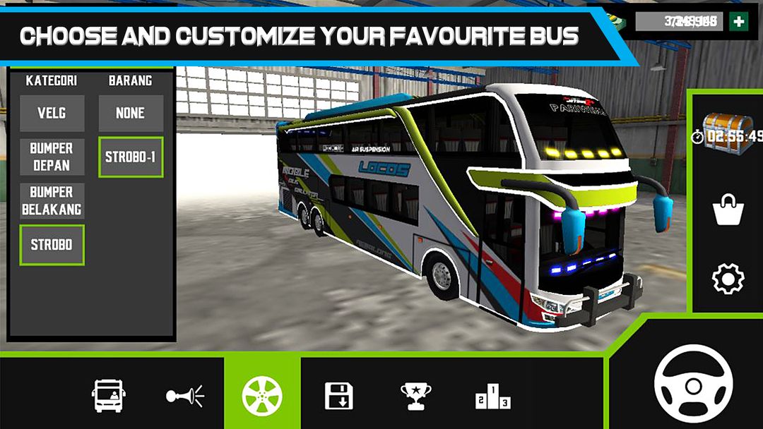 Screenshot of Mobile Bus Simulator